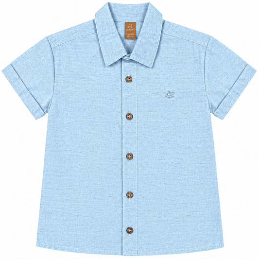 Camisa azul celeste niño Up Baby 46915-134200