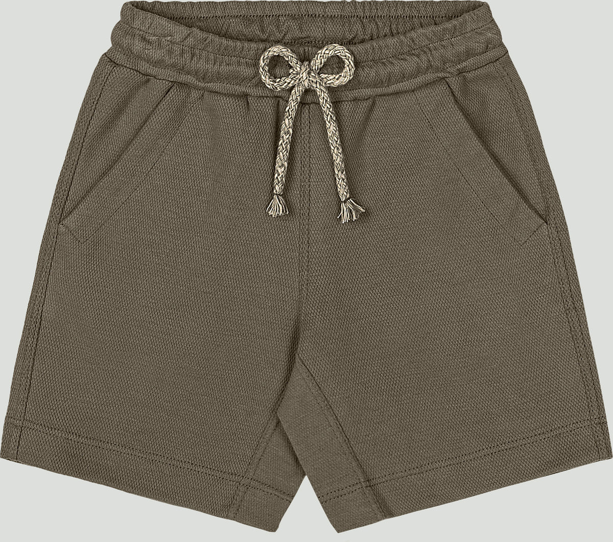 Set conjunto camisa beige henley short niño Up Baby 46945-120304