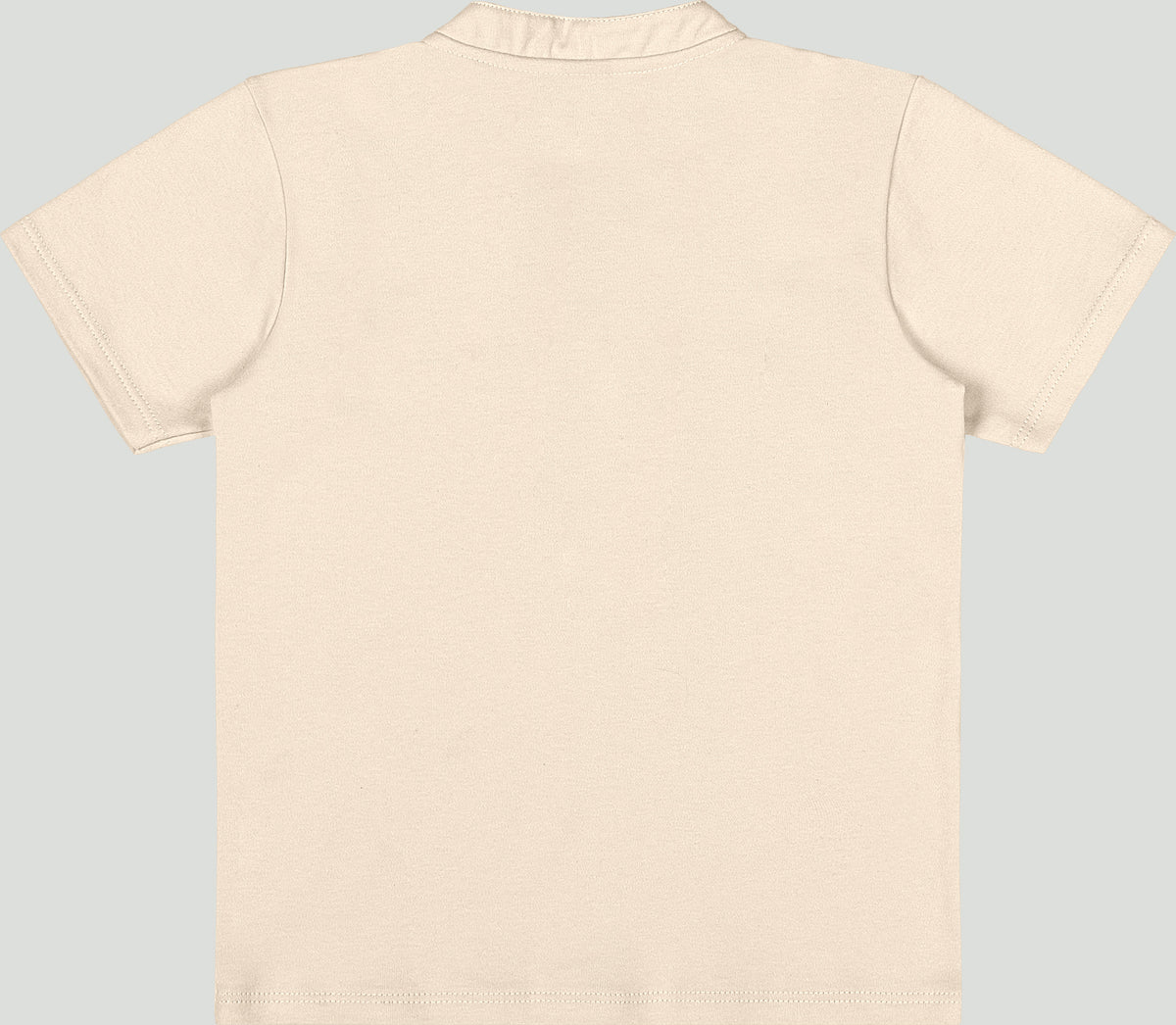 Set conjunto camisa beige henley short niño Up Baby 46945-120304