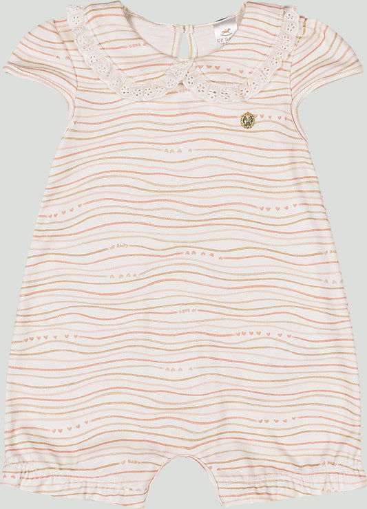 Mameluco beige bebe niña Up Baby 46999-DIG411
