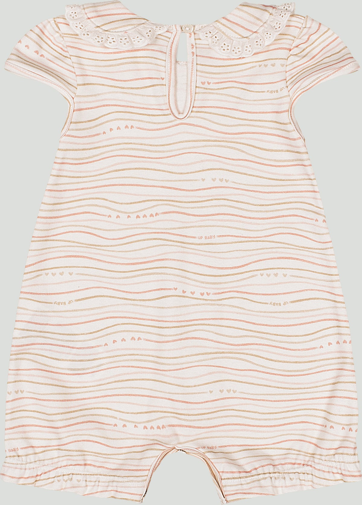 Mameluco beige bebe niña Up Baby 46999-DIG411
