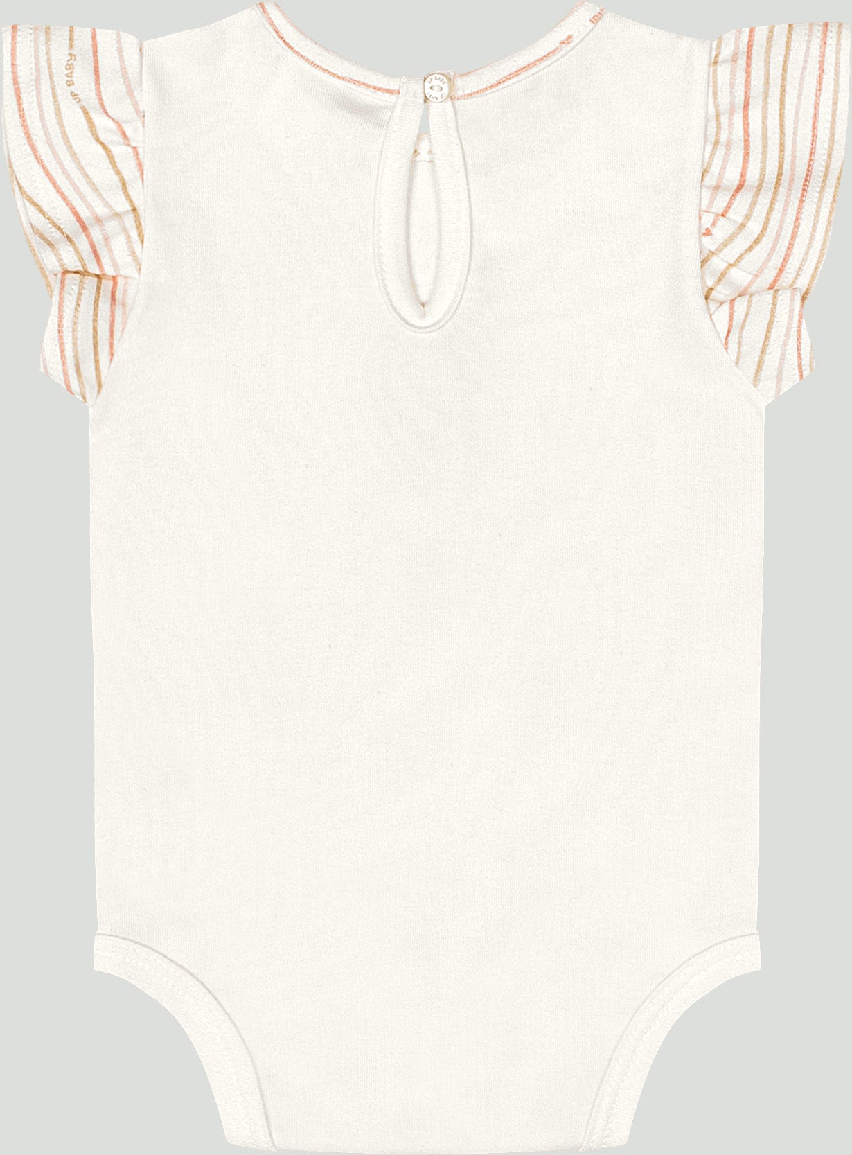 Set conjunto 2 piezas camisa blanca globo pantalon beige 47001-000106