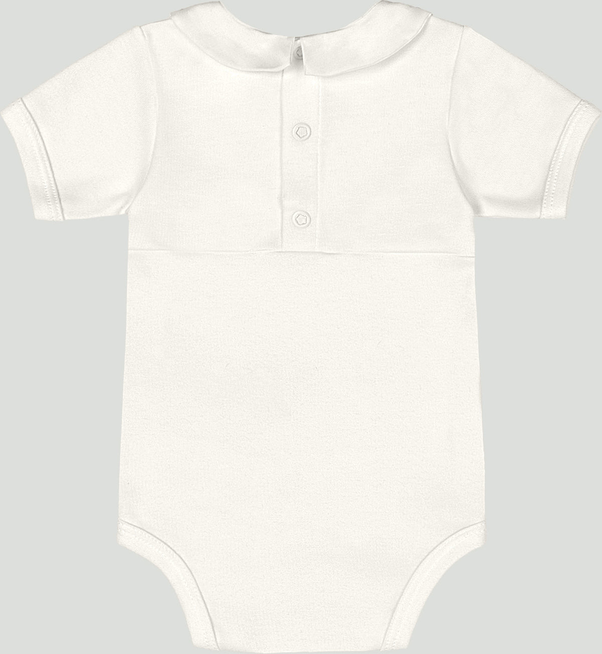 Set conjunto mameluco blanco short cuadros verde beige bebe niño Up Baby 47018-000106  español