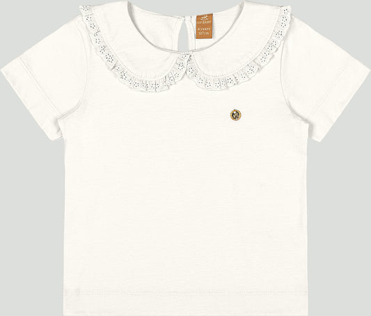 Camisa blusa blanca niña Up Baby 47055-000106