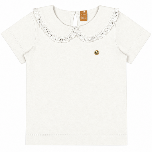 Camisa blusa blanca niña Up Baby 47055-000106