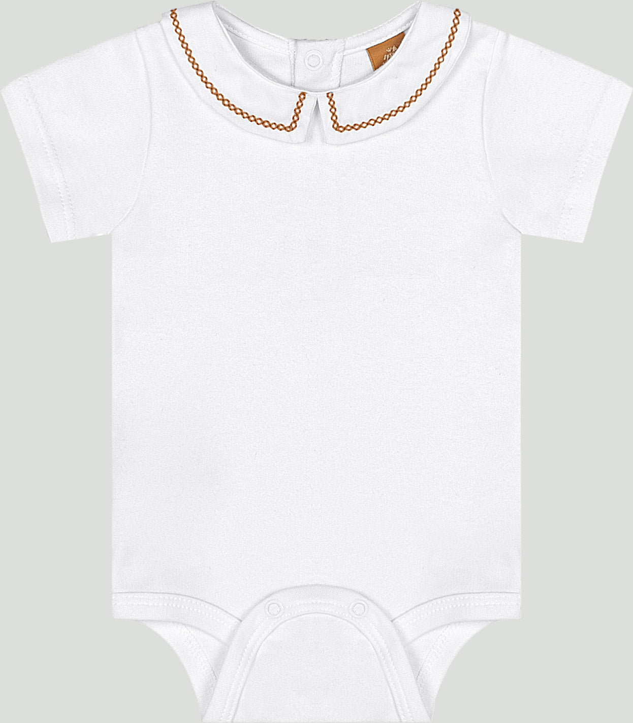 Set conjunto camisa mameluco blanco overall beige bebe niño niña Up Baby 47072-171044 Coello español