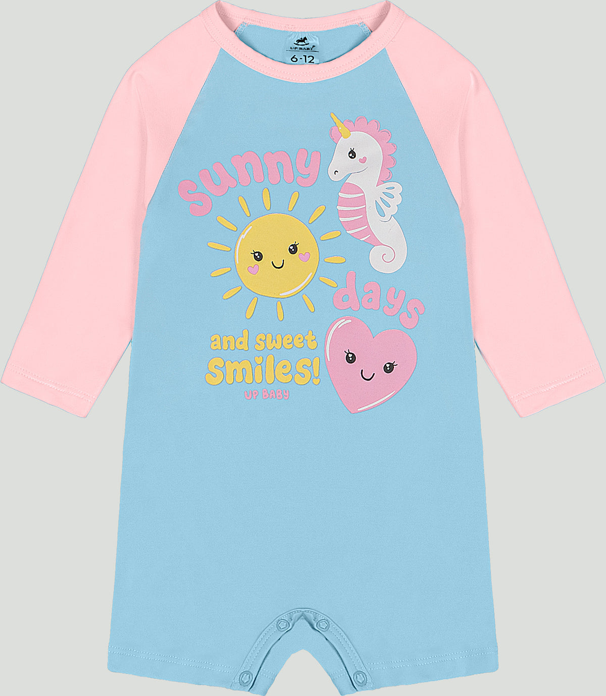 Traje de baño Mameluco rosado azul celeste bebe niña Up Baby 47087-144317