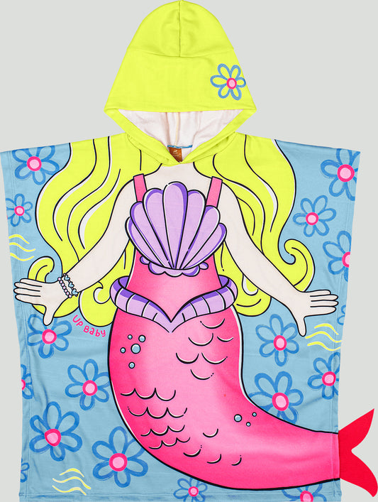 Toalla playa sirena niña Up Baby 47103-144317