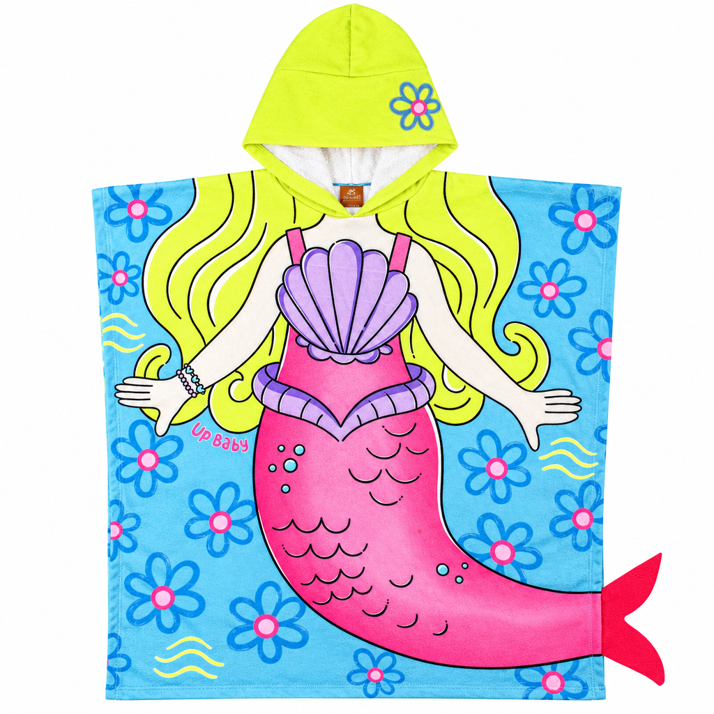 Toalla playa sirena niña Up Baby 47103-144317