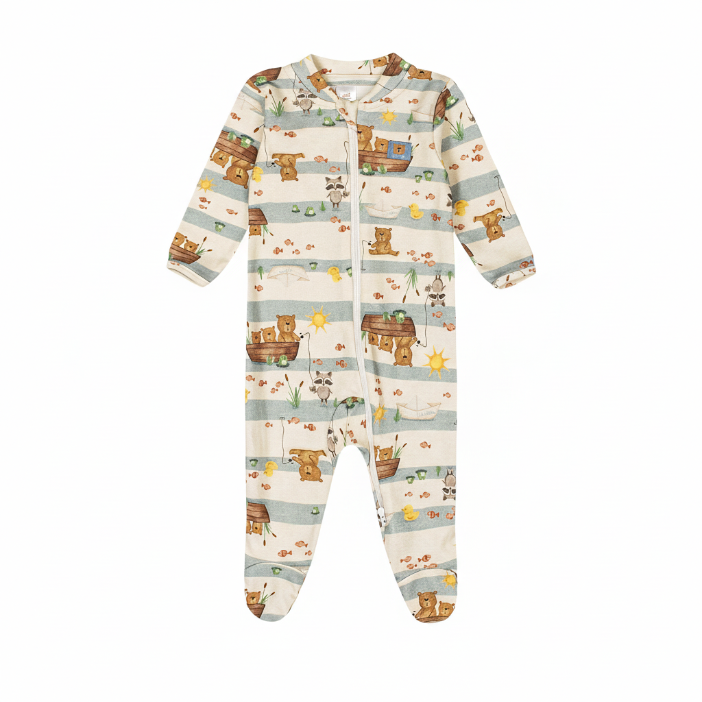Mameluco pijama oso bebe niño Up Baby 47125-DIG381