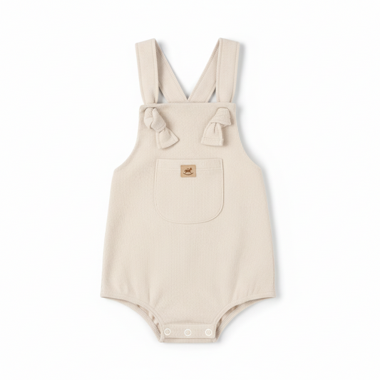 Mameluco overall beige bebe niño niña Up Baby 47133-120304