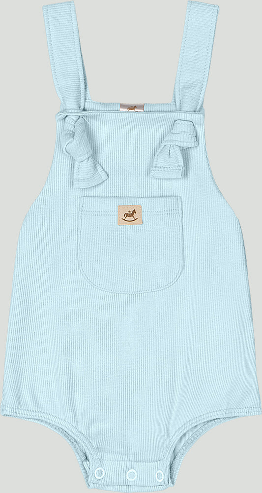 Mameluco overall azul celeste bebe niño niña Up Baby 47133-124202