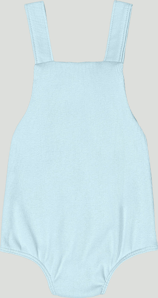 Mameluco overall azul celeste bebe niño niña Up Baby 47133-124202
