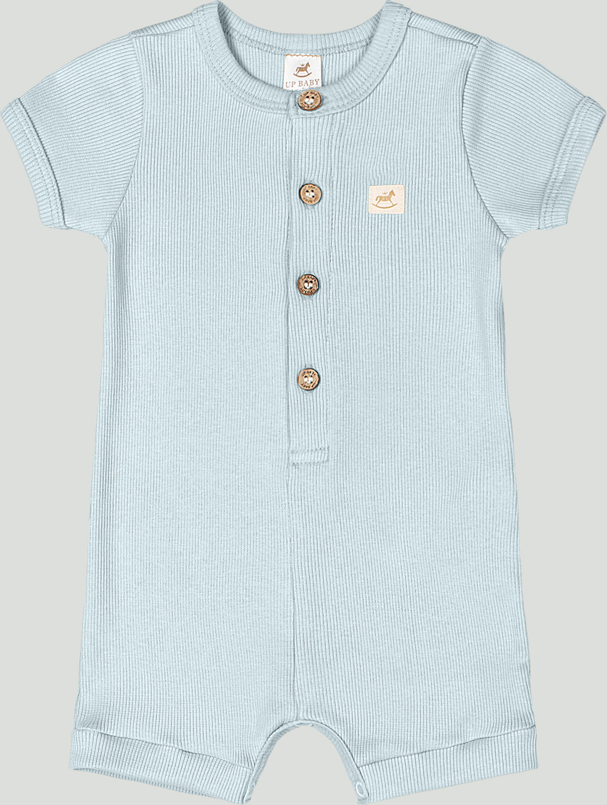 Mameluco jumpsuit romper azul celeste bebe niño niña 47134-124202