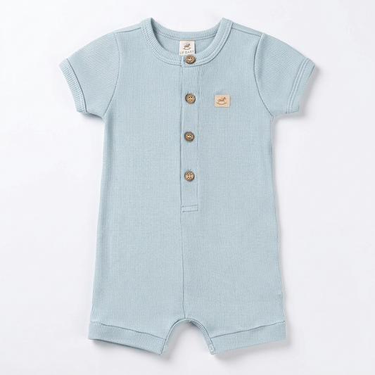 Mameluco jumpsuit romper azul celeste bebe niño niña 47134-124202