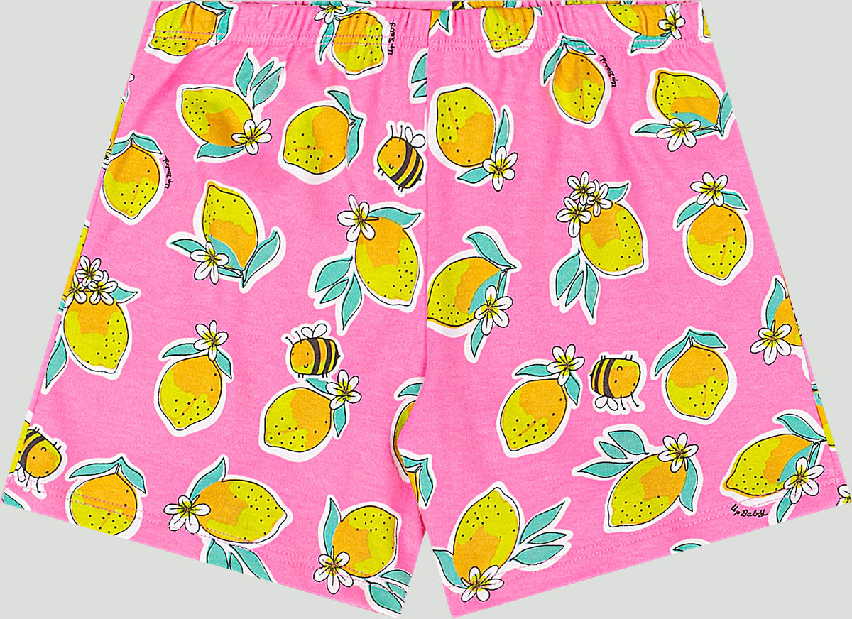 Set conjunto 2 piezas pijama rosada limones niña Up Baby 47145-AB2536
