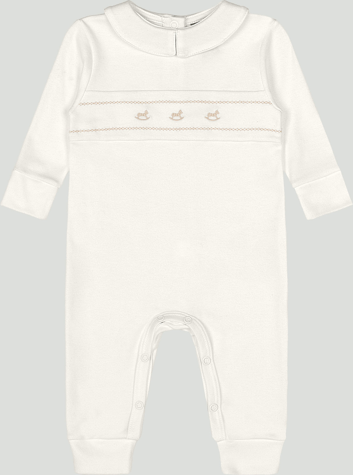 Pijama mameluco blanco bebe niña niño Up Baby 47149-000106 salida hospital