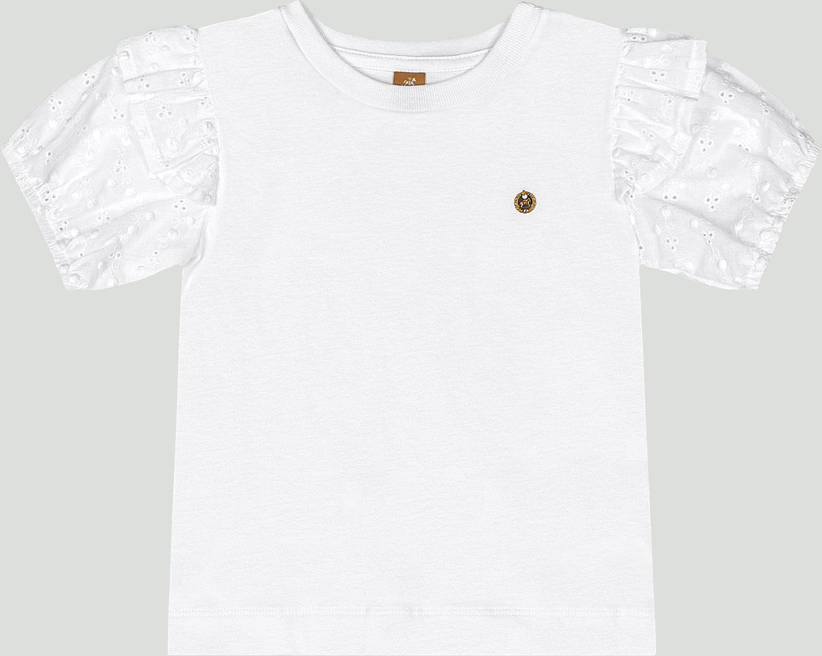 Camisa blusa blanca niña Up Baby 47152-000101