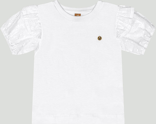Camisa blusa blanca niña Up Baby 47152-000101