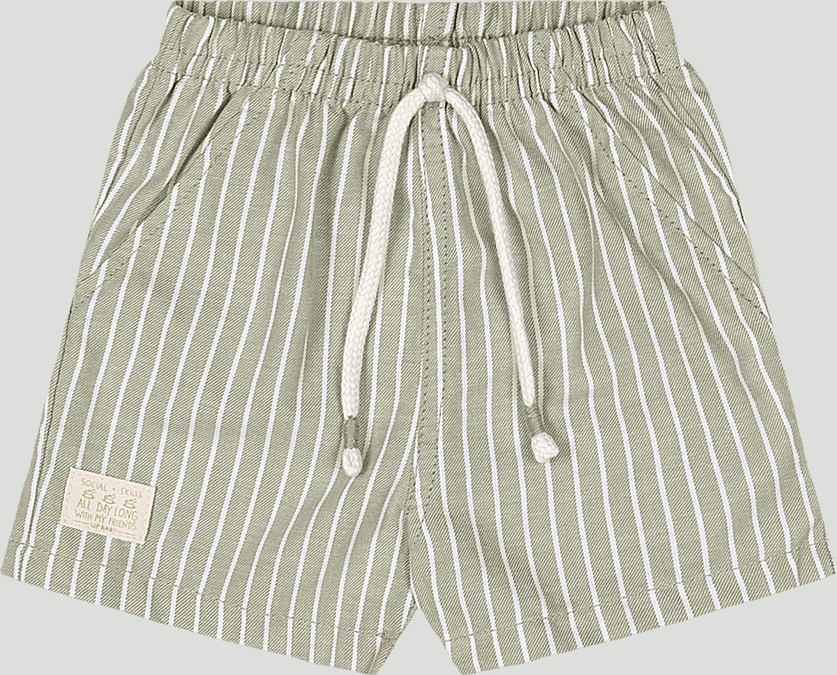 Set conjunto camisa polo mameluco blanco short rayas bebe niño Up Baby 47169-000106