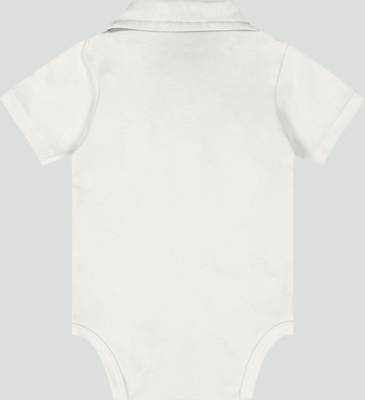 Set conjunto camisa polo mameluco blanco short rayas bebe niño Up Baby 47169-000106
