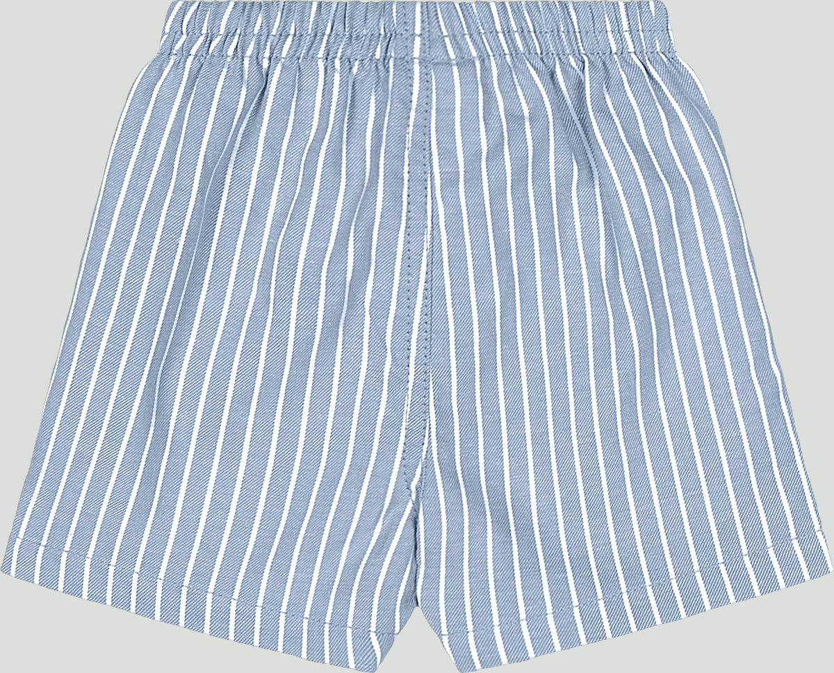 Set conjunto camisa polo mameluco azul short rayas  bebe niño Up Baby 47169-193921