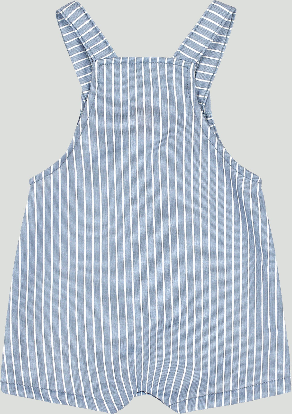 Mameluco overall rayas azul celeste bebe niño Up Baby 47170-174019