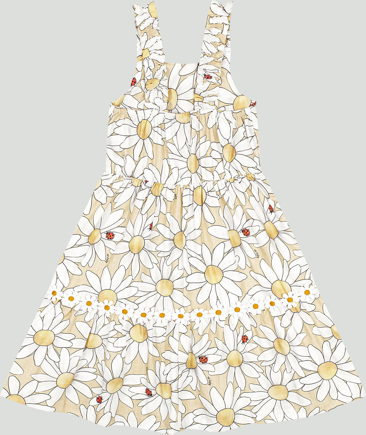 Vestido blanco flores niña Up Baby 47190-000106