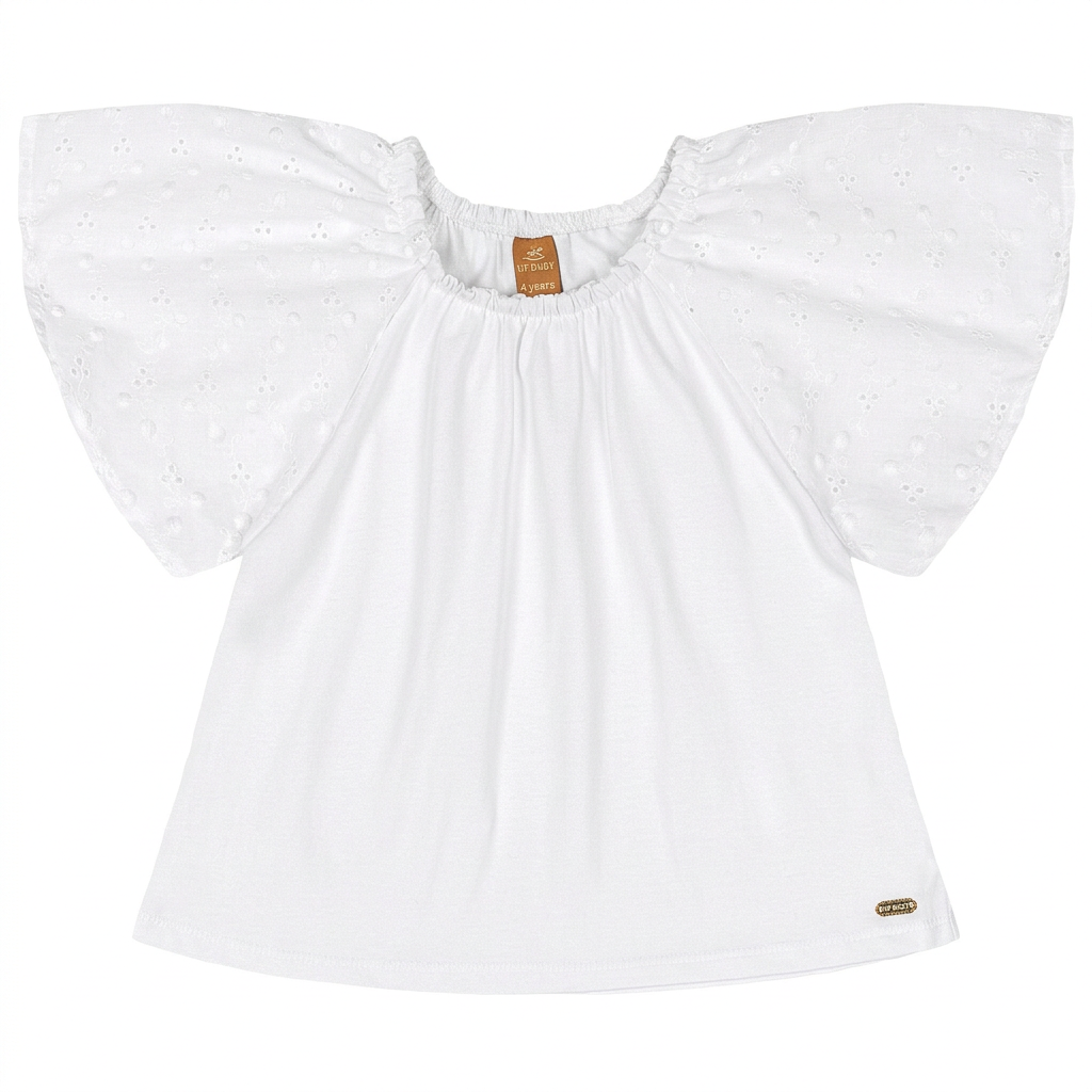 Camisa blusa blanca niña Up Baby 47204-000101
