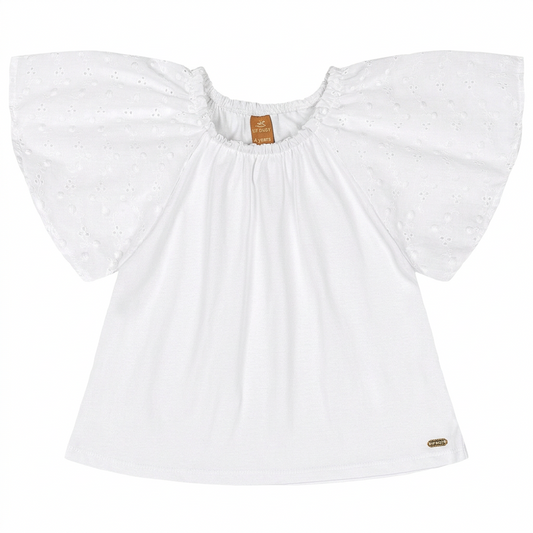 Camisa blusa blanca niña Up Baby 47204-000101