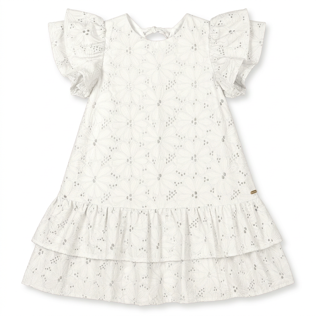Vestido blanco gala tutu niña Up Baby 47210-000106
