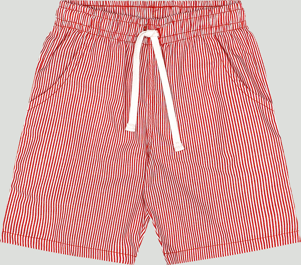 Set conjunto camisa roja short rayas rojo niño Up Baby 47227-191763