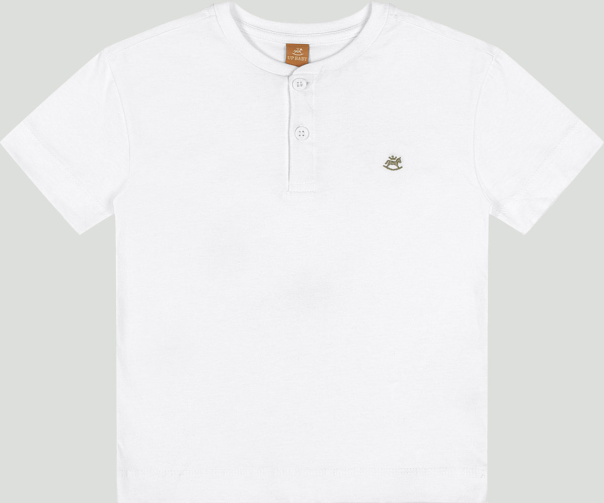 Set conjunto camisa blanca short gris Up Baby 47231-000101