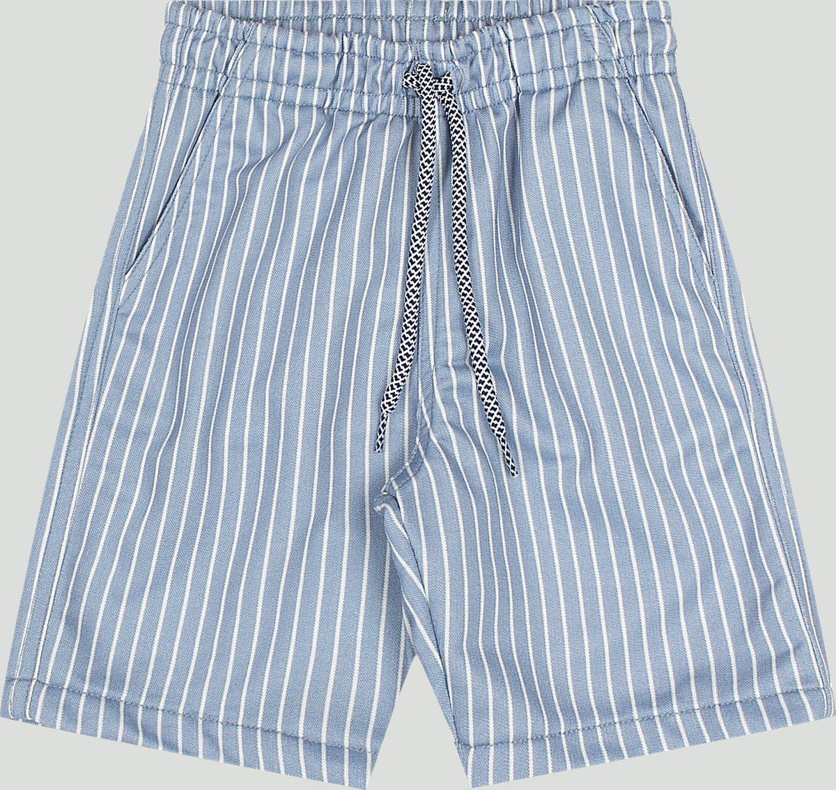 Set conjunto camisa henley azul short rayasceleste Up Baby 47231-193921