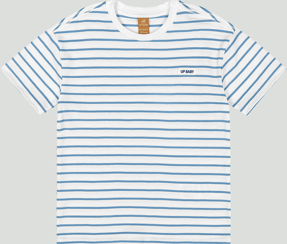 Set conjunto  camisa rayas azul short azul oscuro Up Baby 47232-000101