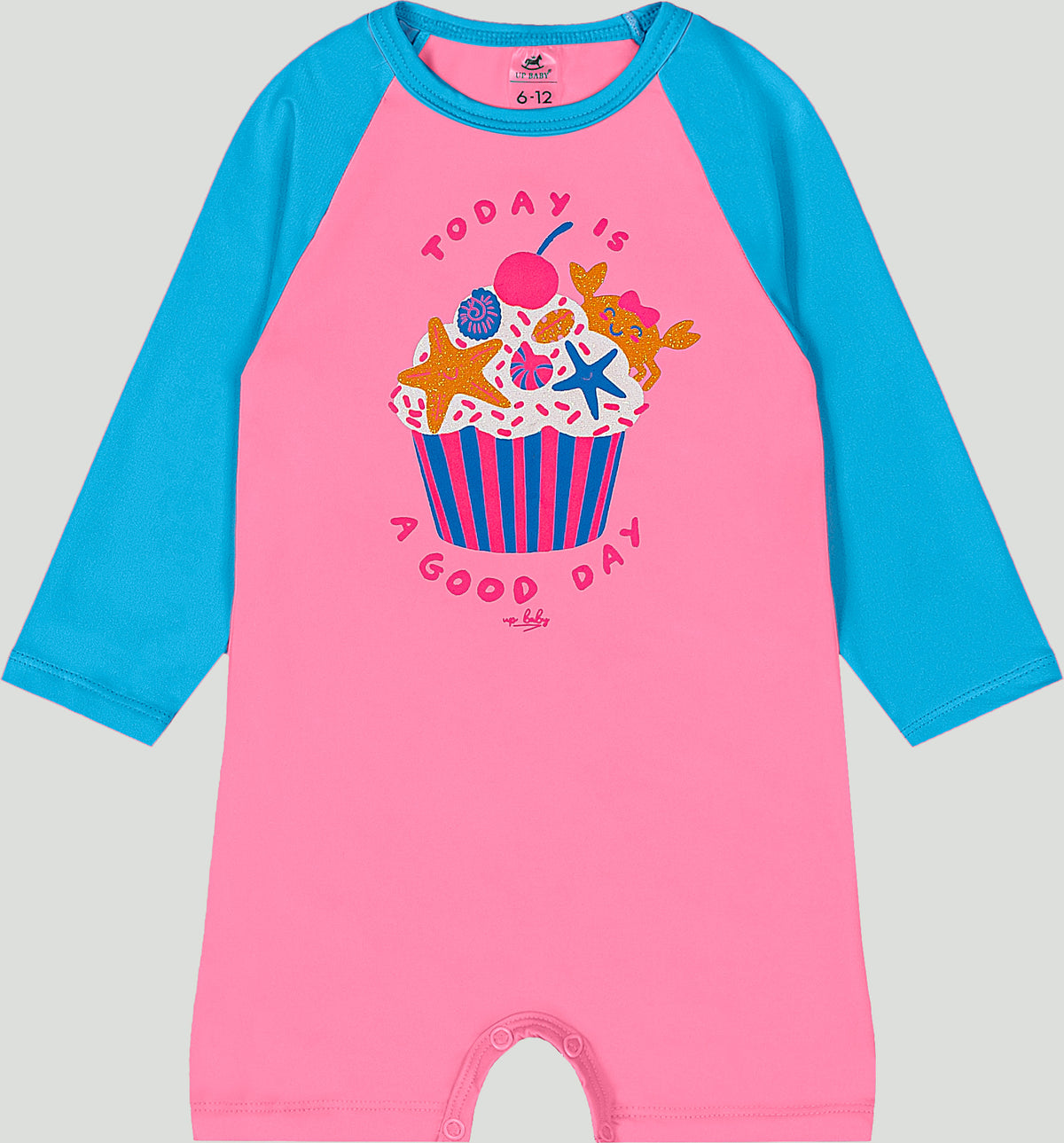 Traje de baño rosado niña Up Baby 47256-152216