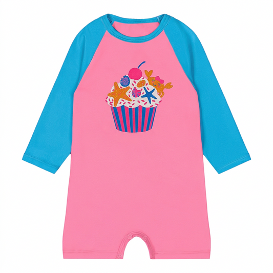 Traje de baño rosado niña Up Baby 47256-152216