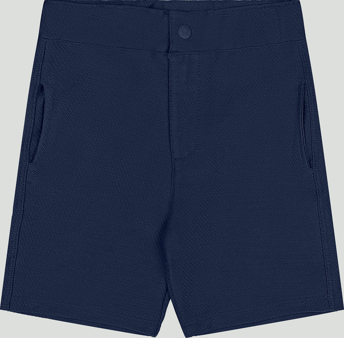 Set conjunto camisa blanca azul rayas polo short niño Up Baby 47399-000101