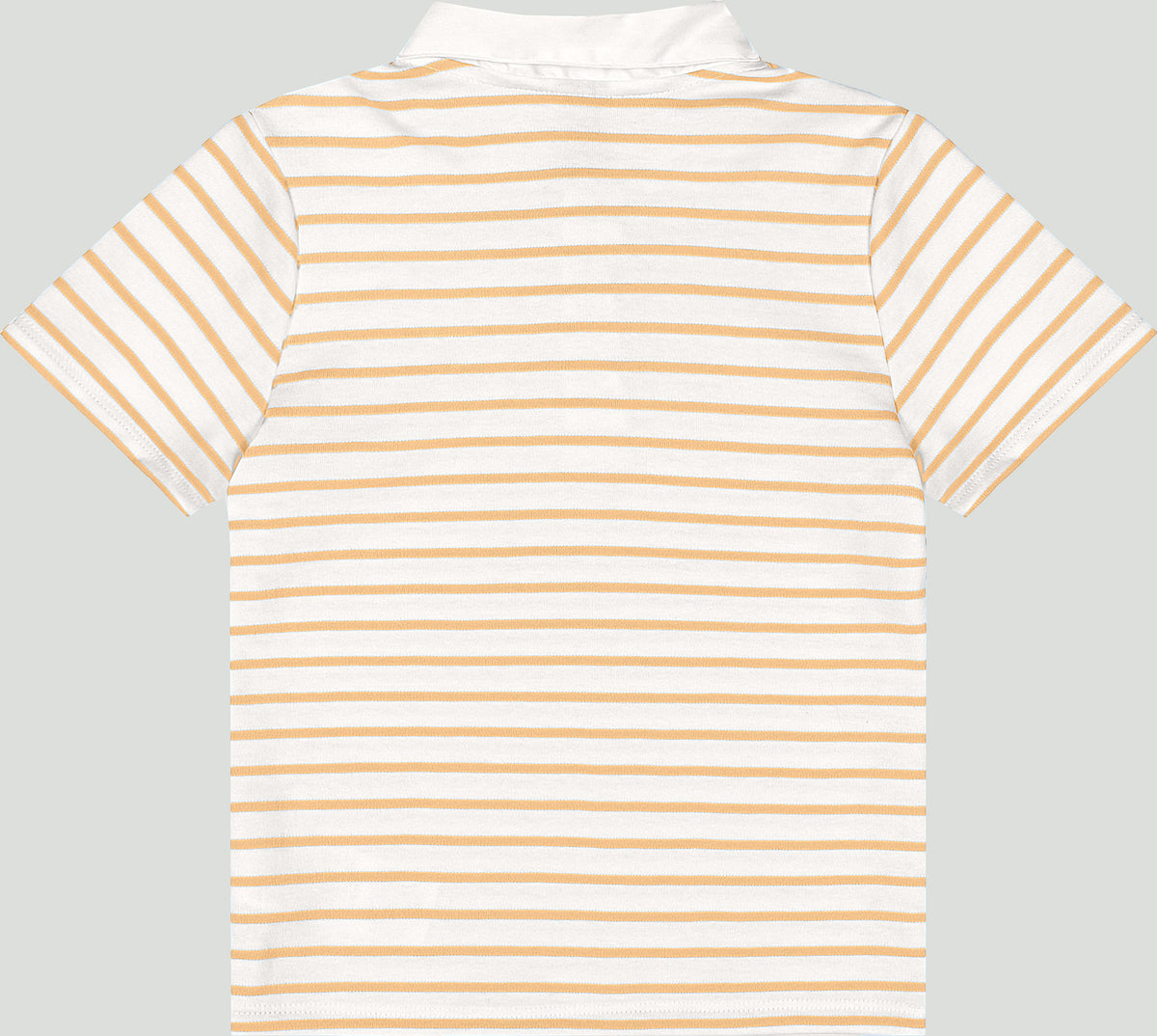 Set conjunto camisa polo blanca rayas short cafe niño Up Baby 47399-000106