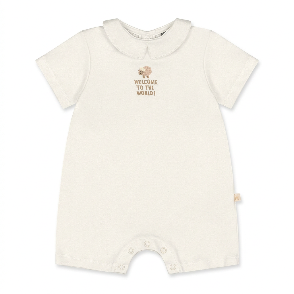 Mameluco blanco bebe niño niña Up Baby 47401-000106 coello español salida hospital