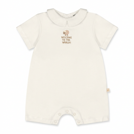 Mameluco blanco bebe niño niña Up Baby 47401-000106 coello español salida hospital