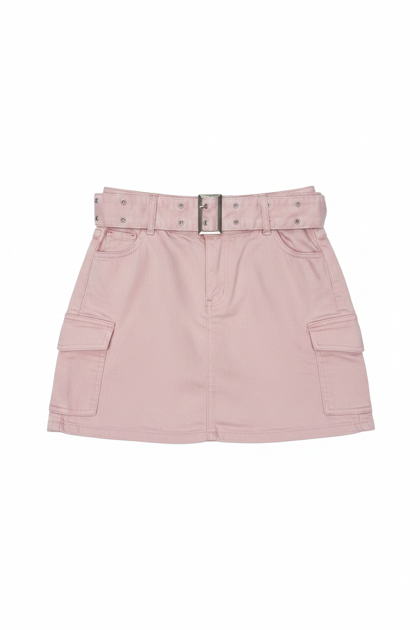 Falda short WS1202-9 rosado pastel 490380 promo 4x1000