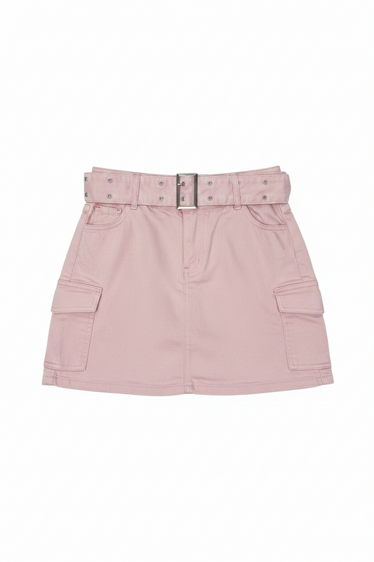 Falda short WS1202-9 rosado pastel 490380 promo 4x1000