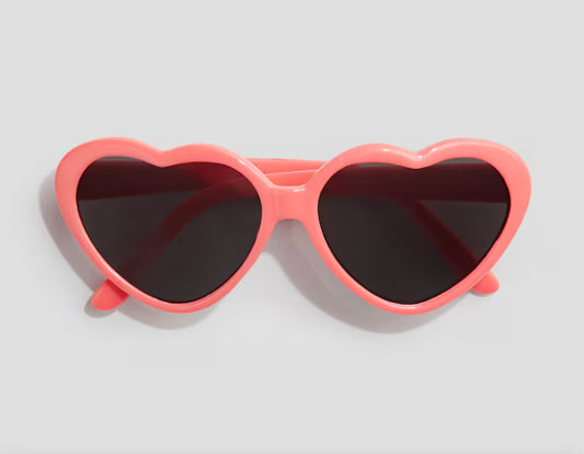 Lentes rosados corazon H&M niña
