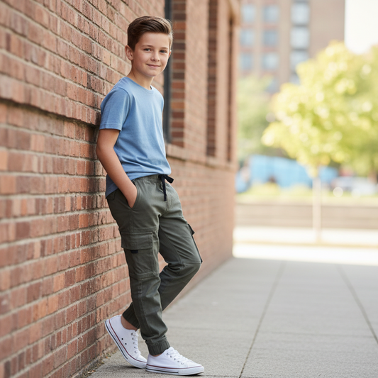 Pantalón jogger cargo gris niño AEROPOSTALE 48802TT