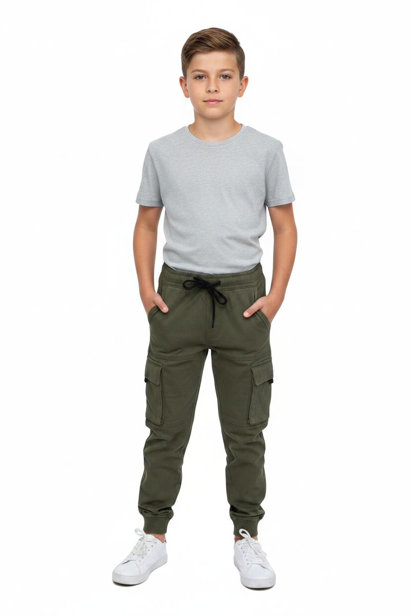 Pantalón jogger cargo verde niño AEROPOSTALE 48802TT