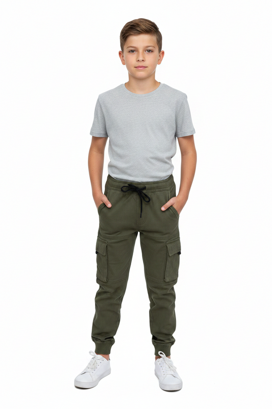 Pantalón jogger cargo verde niño AEROPOSTALE 48802TT