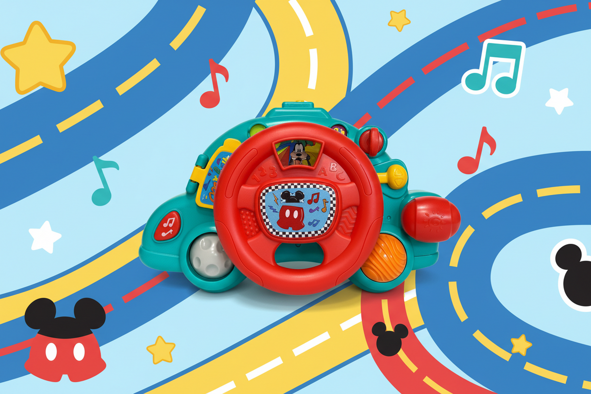 Juguete carro timon mickey bebe niño DT-MK-BT12 bebé niño 690490 promo