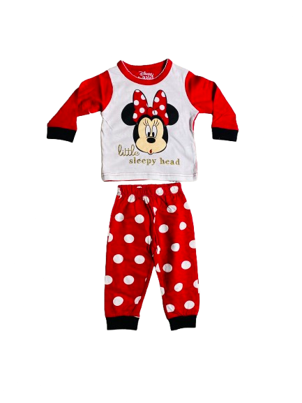 Set 2 Piezas pijama roja Minnie Disney 51940848 promo 2x1000