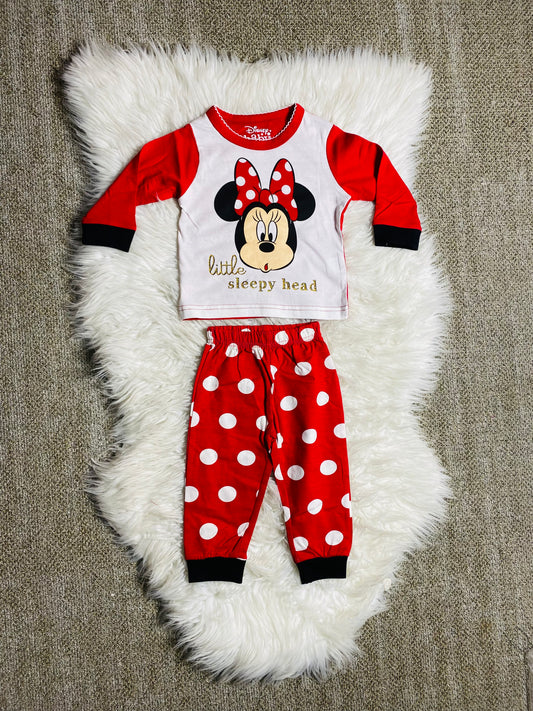 Set 2 Piezas pijama roja Minnie Disney 51940848